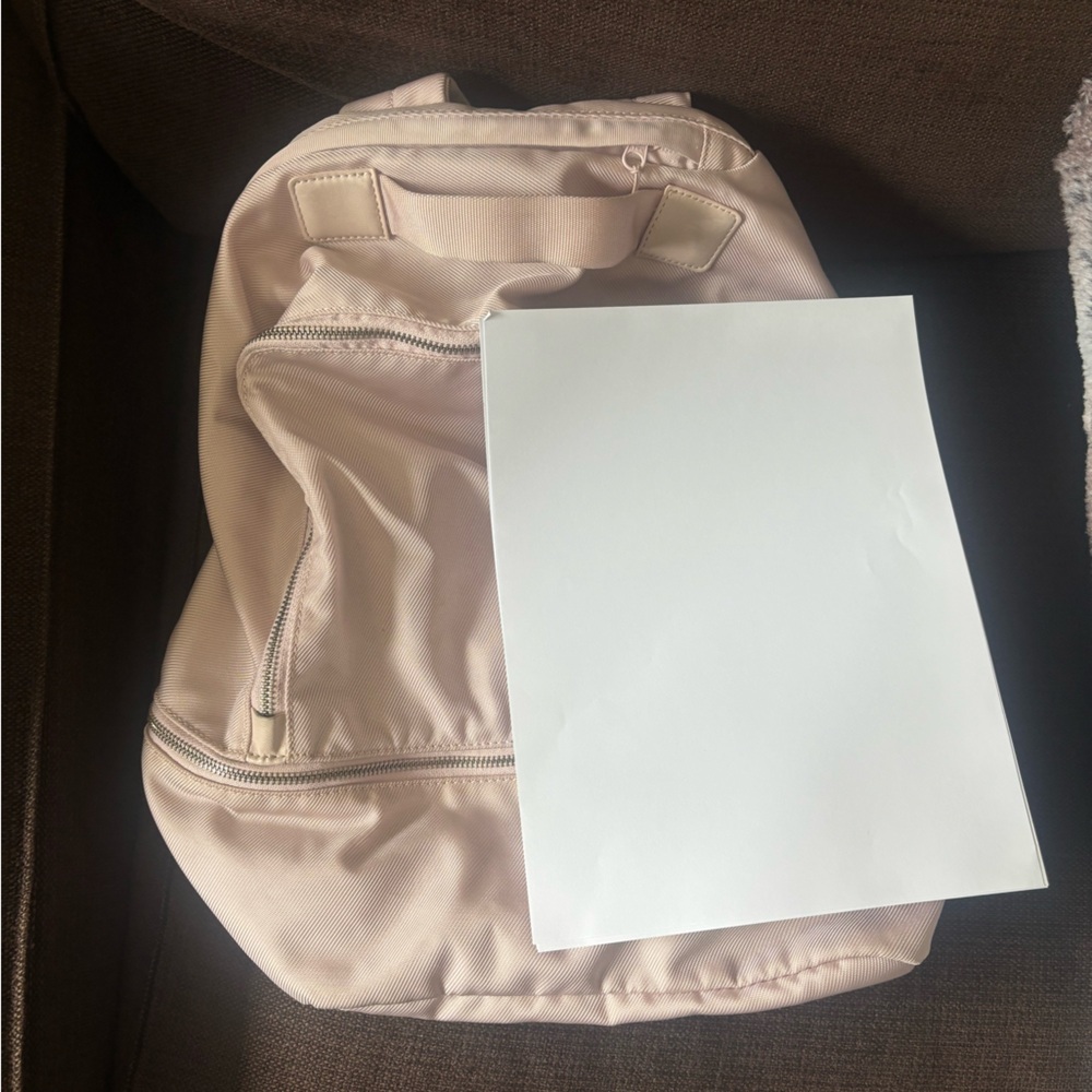 Lululemon City Adventurer Backpack Pink Laptop Bag Limited Edition Large - Picture 16 of 16